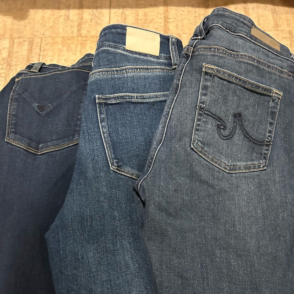 Hudson Jeans Dark Blue Denim Collection